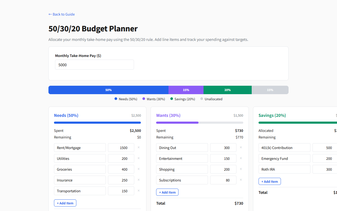 US Financial Planning Toolkit 2026 6