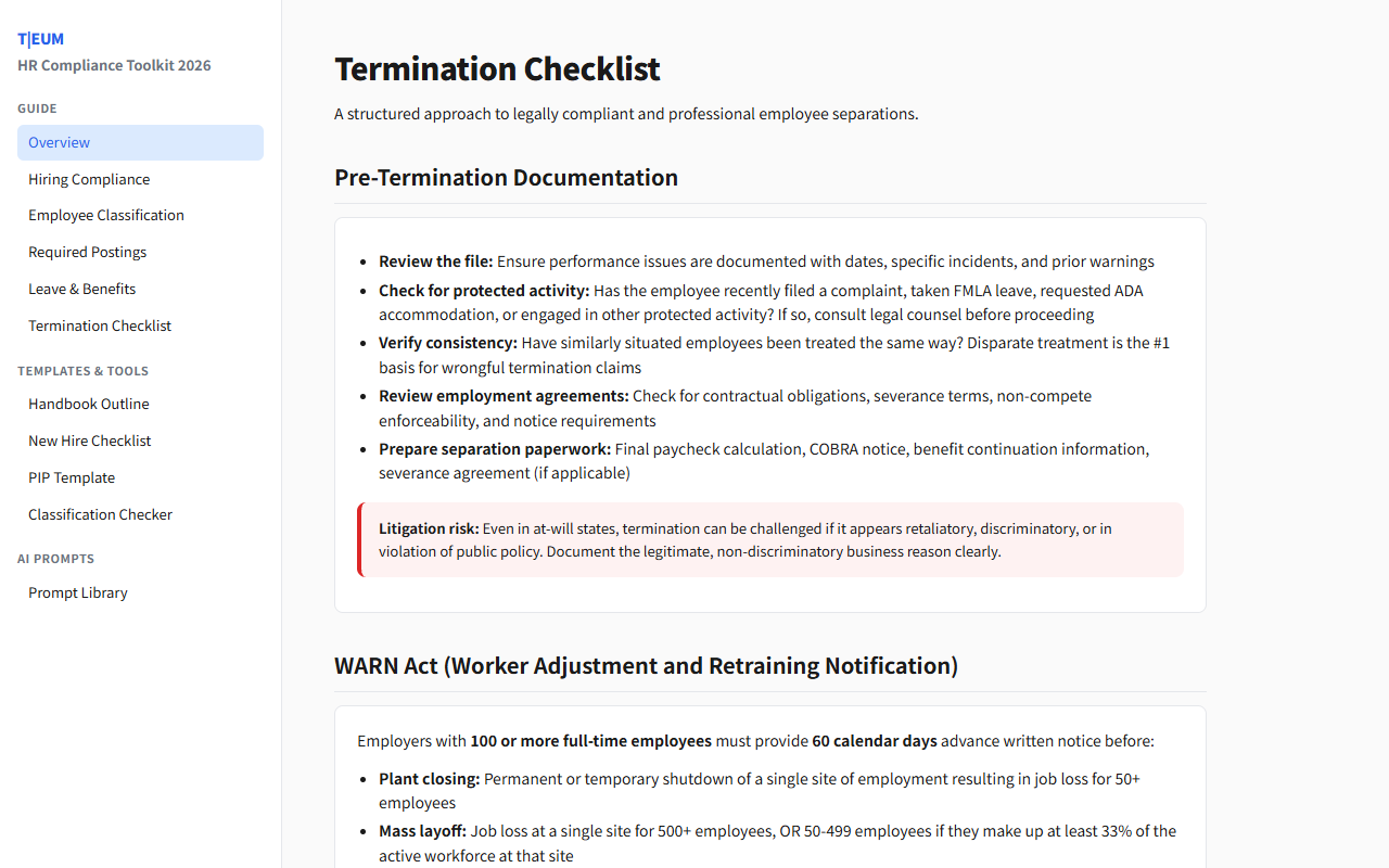 US HR 컴플라이언스 툴킷 2026 4
